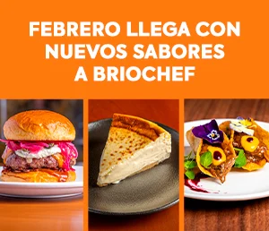 Febrero llega con nuevos sabores a briochef