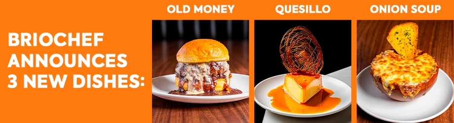 Briochef announces 3 dishes