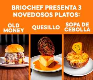 Briochef 3 novedosos platos